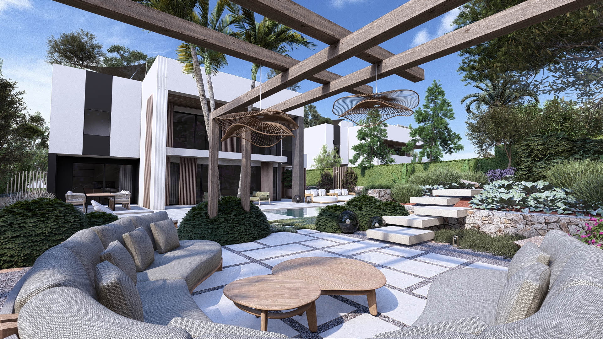 Cala Nova — arrival and entry