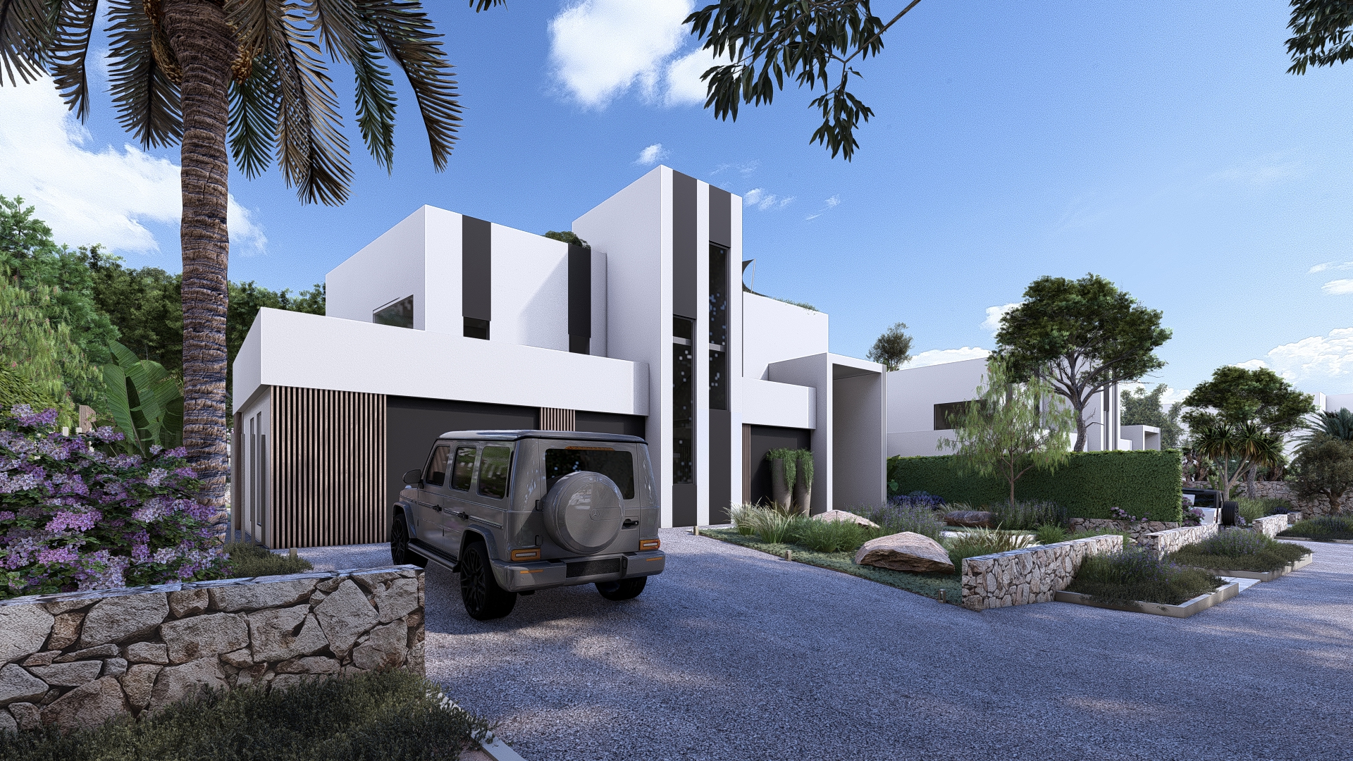 Pergola and outdoor living